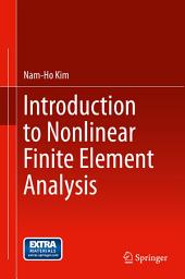 Icon image Introduction to Nonlinear Finite Element Analysis