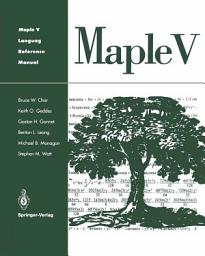 Icon image Maple V Language Reference Manual