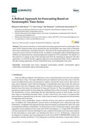 Icon image A Refined Approach for Forecasting Based on Neutrosophic Time Series