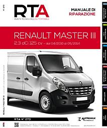 Icon image Manuale di riparazione meccanica Renault Master III 2.3 dCi 125 cv - RTA273