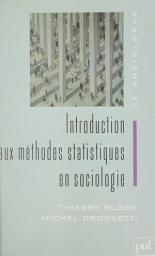 Icon image Introduction aux méthodes statistiques en sociologie