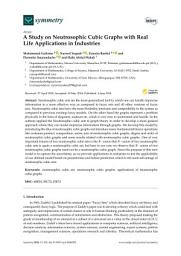 Icon image A Study on Neutrosophic Cubic Graphs with Real Life Applications in Industries