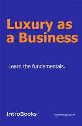 Icon image Luxury as a Business