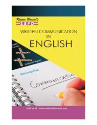 Icon image Written Communication In English - SBPD Publications