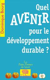 Icon image Quel avenir pour le développement durable ?