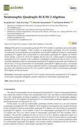 Icon image Neutrosophic Quadruple BCK/BCI-Algebras