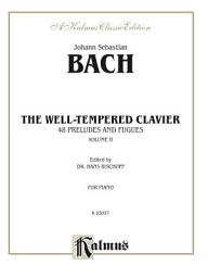 Icon image The Well-Tempered Clavier, Volume II: 48 Preludes and Fugues for Piano, Issues 25-48