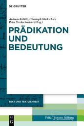 Icon image Prädikation und Bedeutung