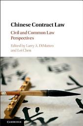 Icon image Chinese Contract Law: Civil and Common Law Perspectives