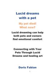 Icon image Lucid dreaming: My pet died. What now?