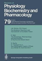 Icon image Reviews of Physiology, Biochemistry and Pharmacology: Volume 79