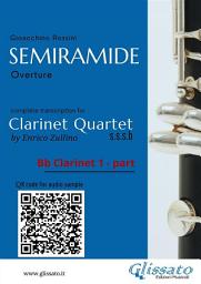 Icon image Bb Clarinet 1 part of "Semiramide" for Clarinet Quartet: Overture