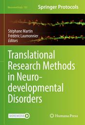 Icon image Translational Research Methods in Neurodevelopmental Disorders