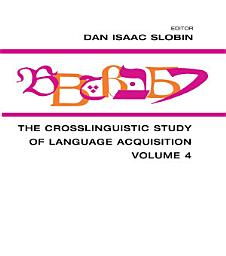 Icon image The Crosslinguistic Study of Language Acquisition: Volume 4, Volume 4