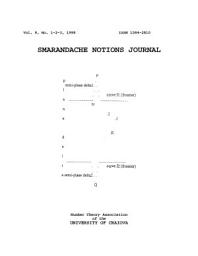 Icon image Smarandache Function Journal, vol. 9/1998: An International Book Series in Information Science and Engineering