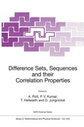 Icon image Difference Sets, Sequences and their Correlation Properties