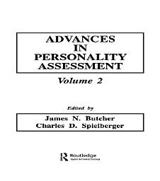 Icon image Advances in Personality Assessment: Volume 2