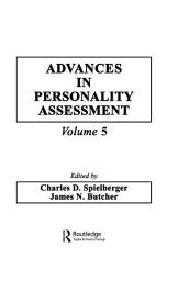 Icon image Advances in Personality Assessment: Volume 5