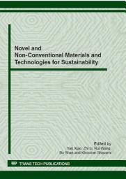 Icon image Novel and Non-Conventional Materials and Technologies for Sustainability