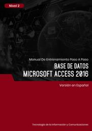 Icon image Base de Datos (Microsoft Access 2016) Nivel 2