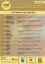 Icon image IAIC Transactions on Sustainable Digital Innovation (ITSDI) The 3rd Edition Vol. 2 No. 1 October 2020