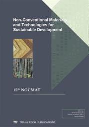 Icon image Non-Conventional Materials and Technologies for Sustainable Development