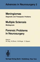 Icon image Meningiomas. Multiple Sclerosis. Forensic Problems in Neurosurgery: Diagnostic and Therapeutic Problems. Misdiagnosis