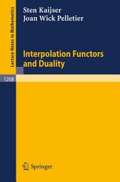 Icon image Interpolation Functors and Duality