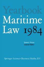 Icon image Yearbook Maritime Law: Volume I, Volume 1