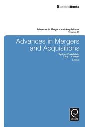 Icon image Advances in Mergers and Acquisitions