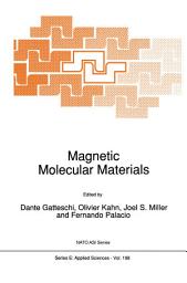 Icon image Magnetic Molecular Materials