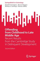 Icon image Offending from Childhood to Late Middle Age: Recent Results from the Cambridge Study in Delinquent Development, Edition 2