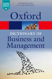 Icon image A Dictionary of Business and Management: Edition 6