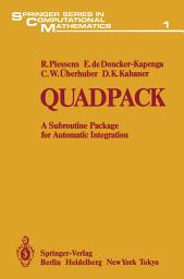 Icon image Quadpack: A Subroutine Package for Automatic Integration