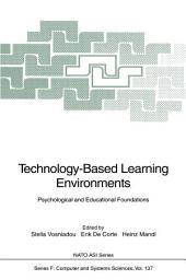 Icon image Technology-Based Learning Environments: Psychological and Educational Foundations