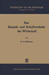 Icon image Der Sprach- und Schriftverkehr der Wirtschaft