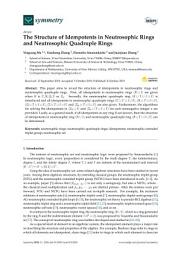 Icon image The Structure of Idempotents in Neutrosophic Rings and Neutrosophic Quadruple Rings