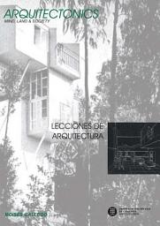 Icon image Lecciones de arquitectura