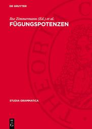 Icon image Fügungspotenzen: Zum 60. Geburtstag von Manfred Bierwisch