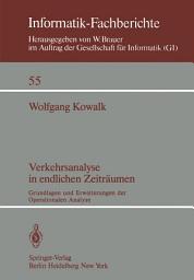 Icon image Verkehrsanalyse in endlichen Zeiträumen: Grundlagen und Erweiterungen der Operationalen Analyse