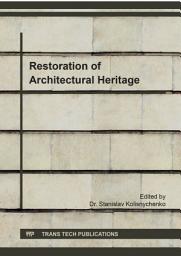 Icon image Restoration of Architectural Heritage