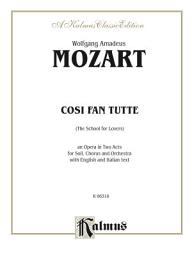 Icon image Cosi Fan Tutte: Opera Vocal Score