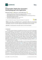 Icon image Neutrosophic Triplet Non-Associative Semihypergroups with Application