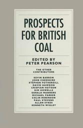 Icon image Prospects for British Coal