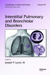 Icon image Interstitial Pulmonary and Bronchiolar Disorders