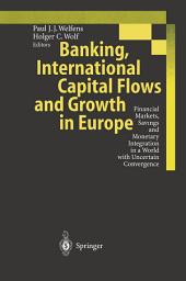 Icon image Banking, International Capital Flows and Growth in Europe: Financial Markets, Savings and Monetary Integration in a World with Uncertain Convergence