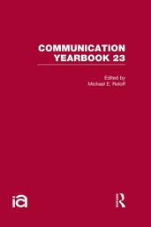 Icon image Communication Yearbook 23