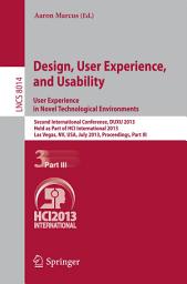 Icon image Design, User Experience, and Usability: User Experience in Novel Technological Environments: Second International Conference, DUXU 2013, Held as Part of HCI International 2013, Las Vegas, NV, USA, July 21-26, 2013, Proceedings, Part III