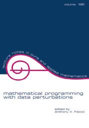 Icon image Mathematical Programming with Data Perturbations