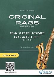 Icon image Saxophone Quartet score & parts: Original Rags: ragtime two step